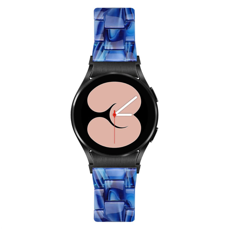 Mega kønt Universal Samsung Metal og Plastik Rem - Blå#serie_10