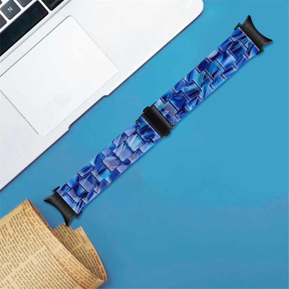 Mega kønt Universal Samsung Metal og Plastik Rem - Blå#serie_10