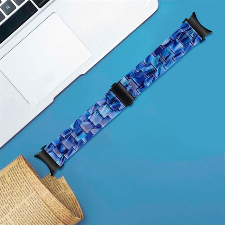 Mega kønt Universal Samsung Metal og Plastik Rem - Blå#serie_10