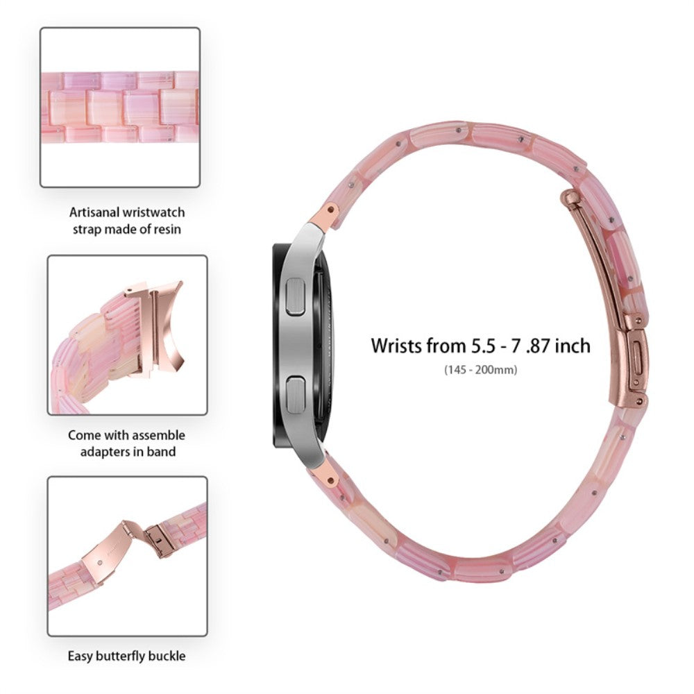 Mega kønt Universal Samsung Metal og Plastik Rem - Pink#serie_12
