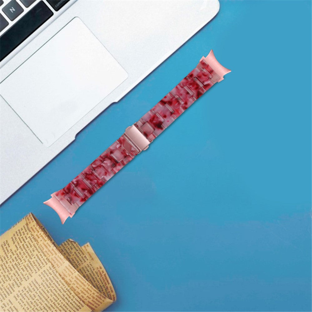 Mega kønt Universal Samsung Metal og Plastik Rem - Rød#serie_13