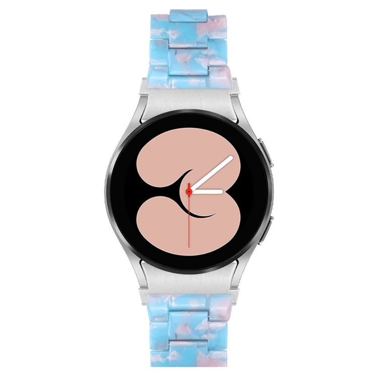 Mega kønt Universal Samsung Metal og Plastik Rem - Blå#serie_14