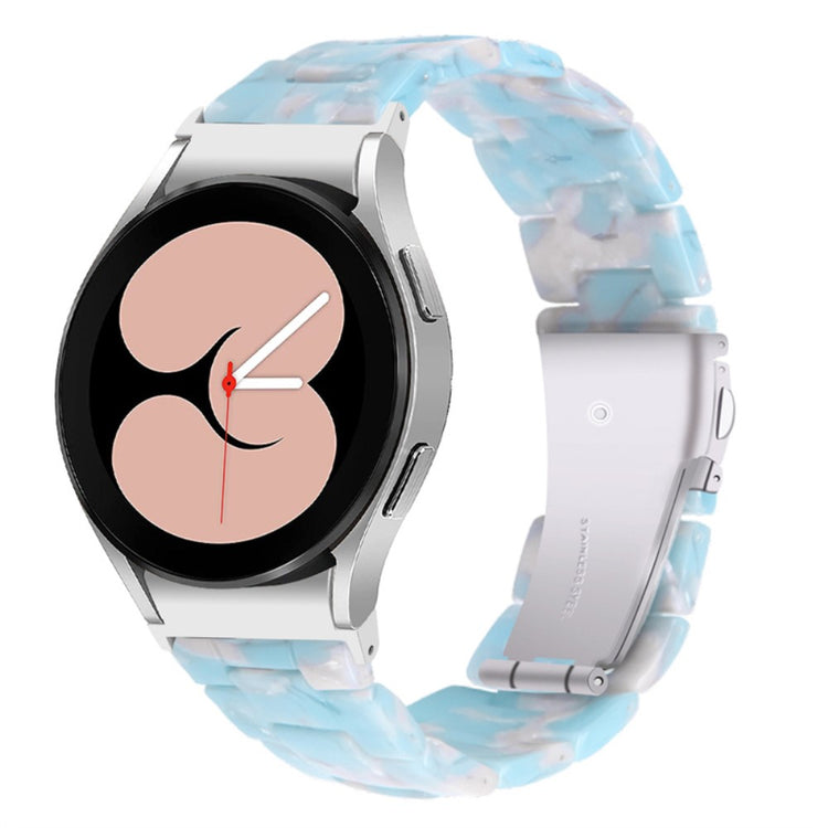 Mega kønt Universal Samsung Metal og Plastik Rem - Blå#serie_14