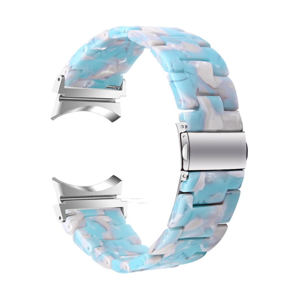 Mega kønt Universal Samsung Metal og Plastik Rem - Blå#serie_14