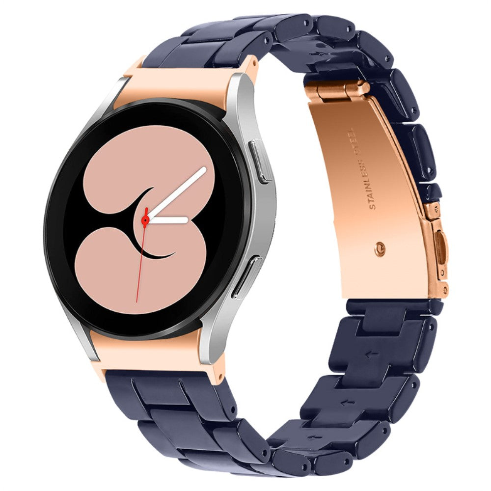 Mega kønt Universal Samsung Metal og Plastik Rem - Blå#serie_17