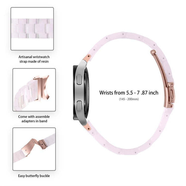 Mega kønt Universal Samsung Metal og Plastik Rem - Pink#serie_2