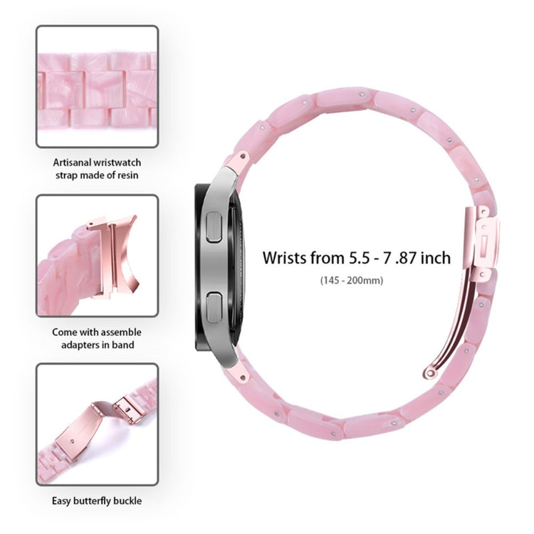 Mega kønt Universal Samsung Metal og Plastik Rem - Pink#serie_23