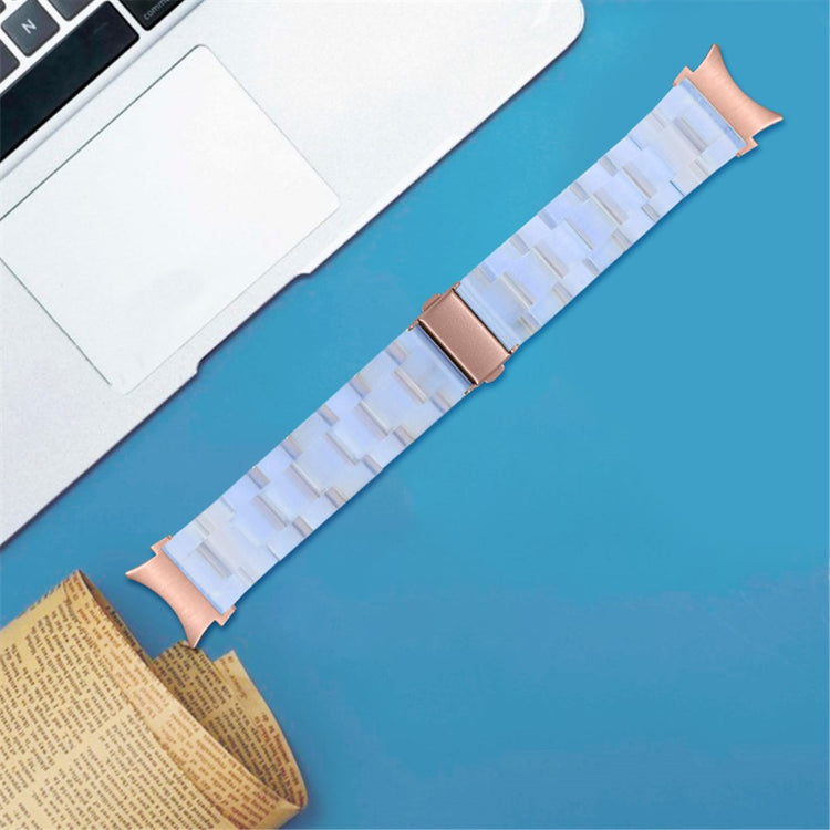 Mega kønt Universal Samsung Metal og Plastik Rem - Blå#serie_3