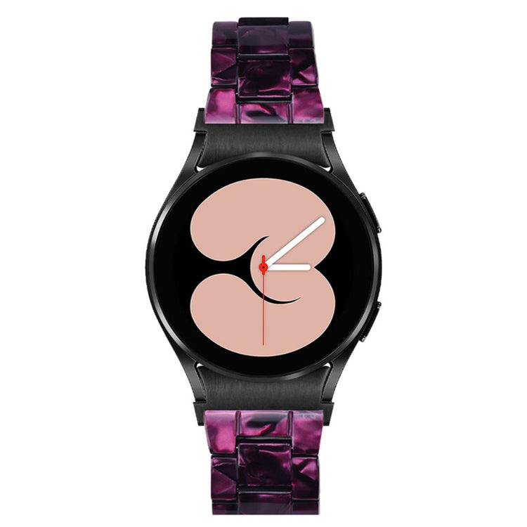 Mega kønt Universal Samsung Metal og Plastik Rem - Lilla#serie_6