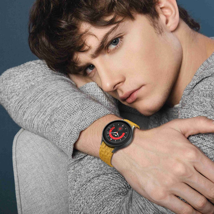 Rigtigt rart Universal Samsung Silikone Rem - Gul#serie_4