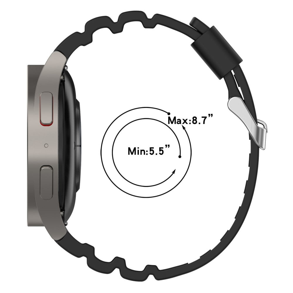 Rigtigt slidstærk Universal Samsung Silikone Rem - Grøn#serie_10