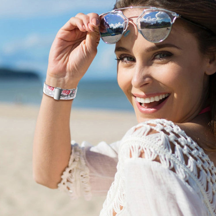 Helt vildt slidstærk Universal Samsung Silikone Rem - Pink#serie_11