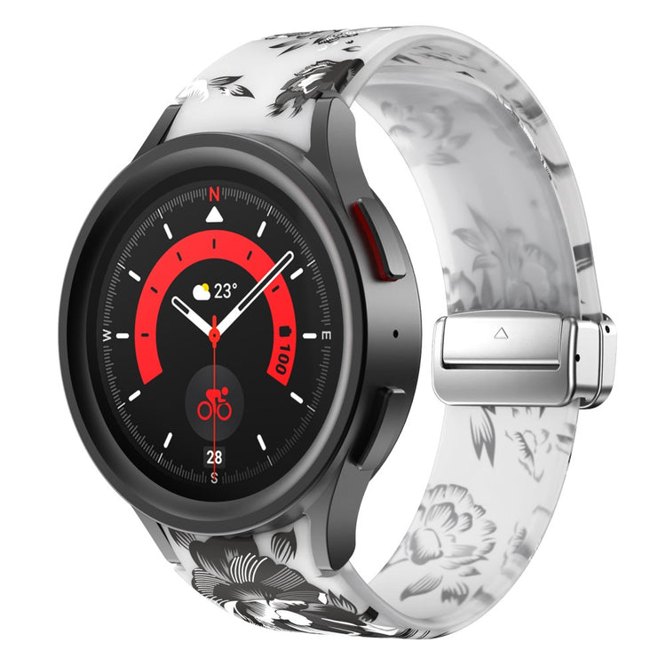 Helt vildt slidstærk Universal Samsung Silikone Rem - Sølv#serie_12