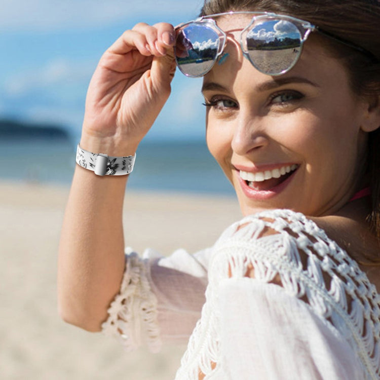 Helt vildt slidstærk Universal Samsung Silikone Rem - Sølv#serie_12