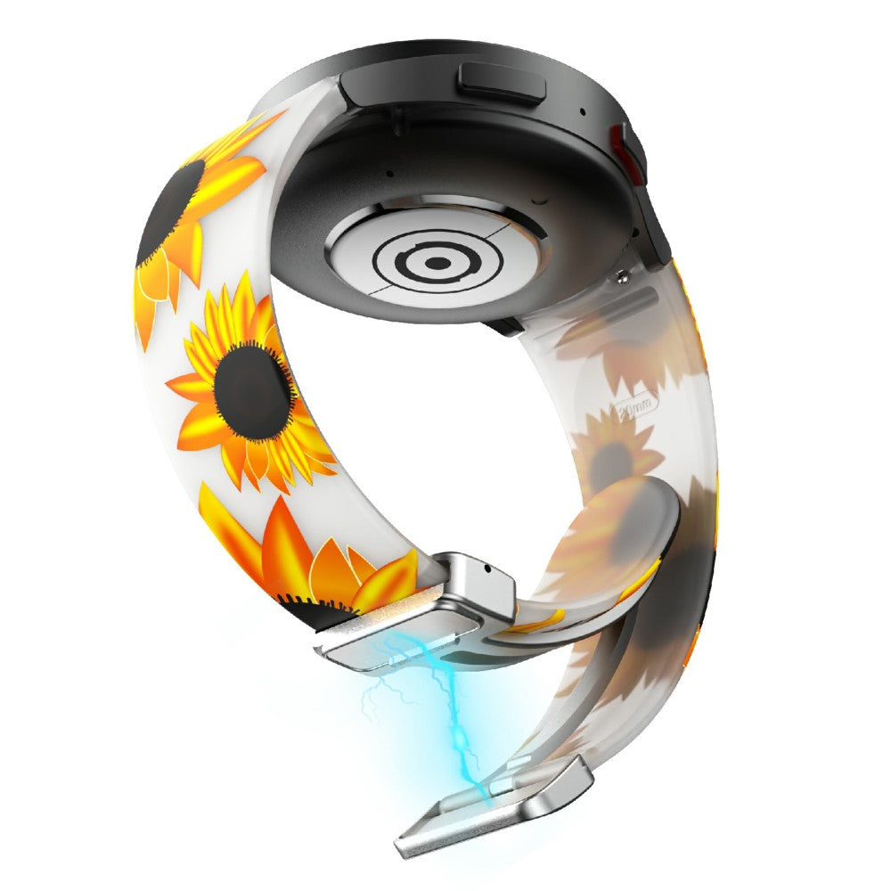 Helt vildt slidstærk Universal Samsung Silikone Rem - Gul#serie_13