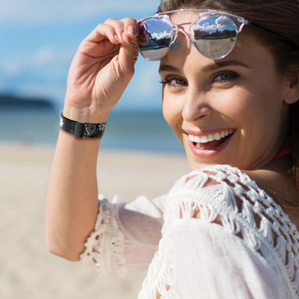 Helt vildt slidstærk Universal Samsung Silikone Rem - Sølv#serie_5