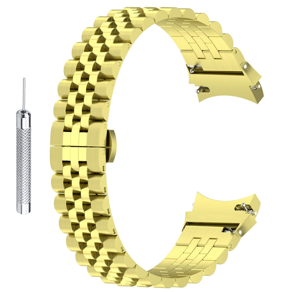 Rigtigt Fantastisk Metal Universal Rem passer til Samsung Smartwatch - Guld#serie_4