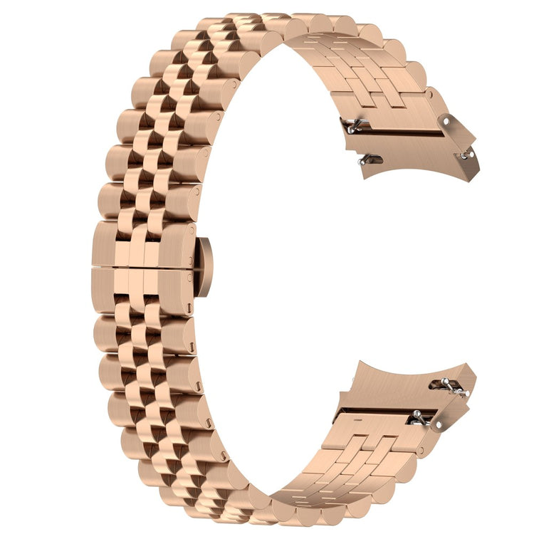 Rigtigt Fantastisk Metal Universal Rem passer til Samsung Smartwatch - Pink#serie_5