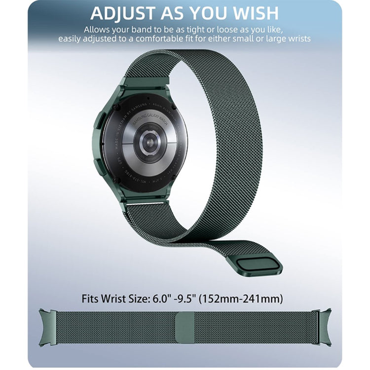 Meget elegant Universal Samsung Metal Rem - Grøn#serie_3