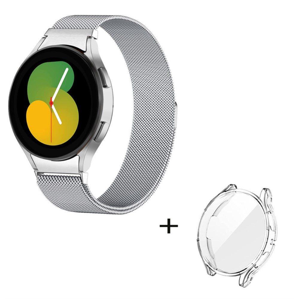 Samsung Galaxy Watch 5 Pro Metal Rem med Cover - SΓΈlv#serie_024