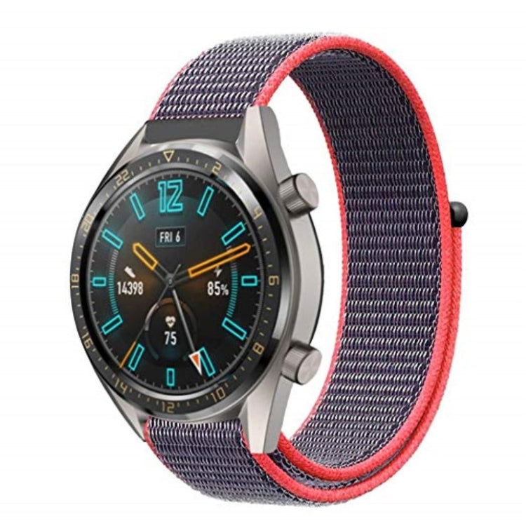 Kønt Universal Huawei Nylon Rem - Rød#serie_3