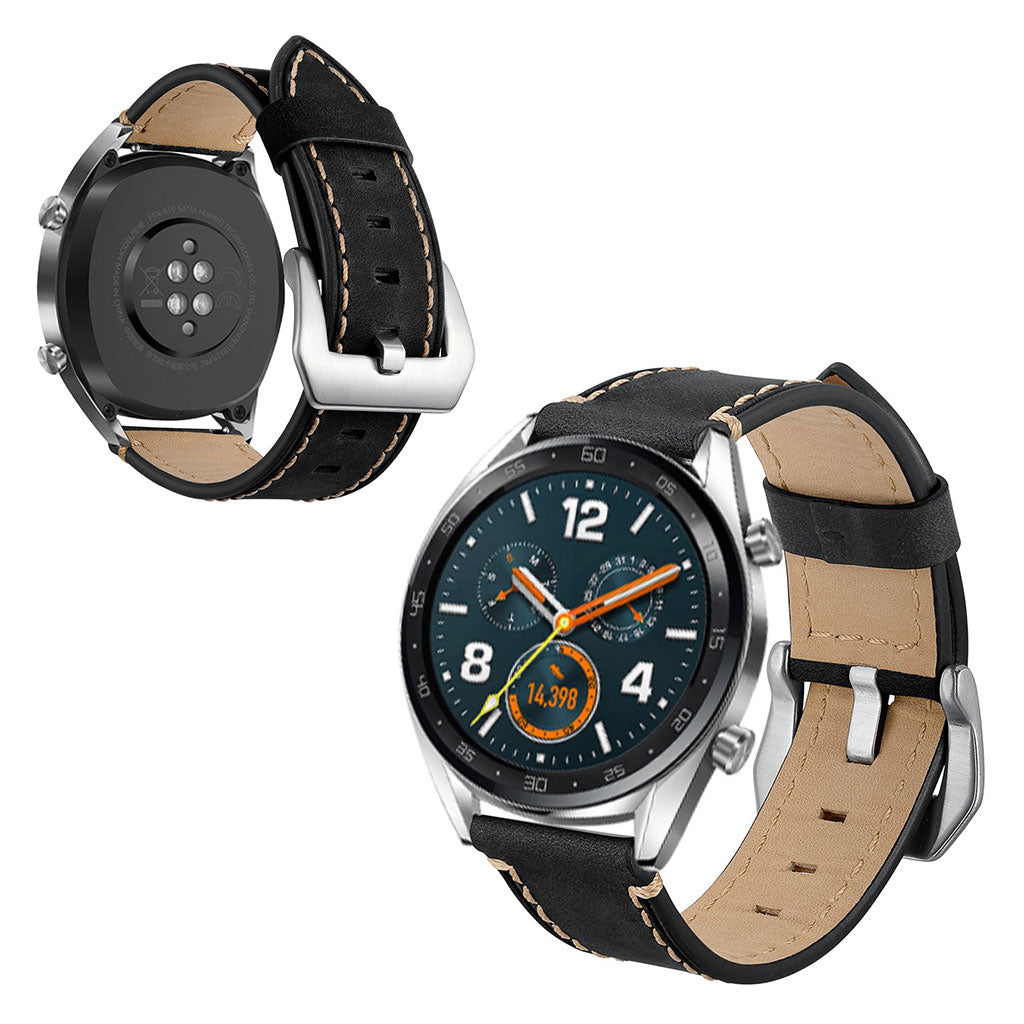 Meget smuk Universal Huawei Γgte lΓ¦der Rem - Sort#serie_1