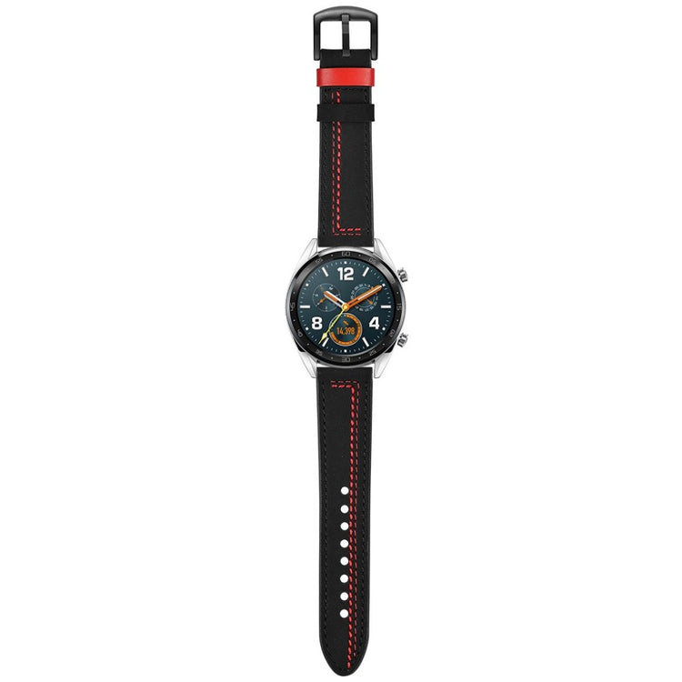 Rigtigt rart Universal Huawei Ægte læder Rem - Sort#serie_1