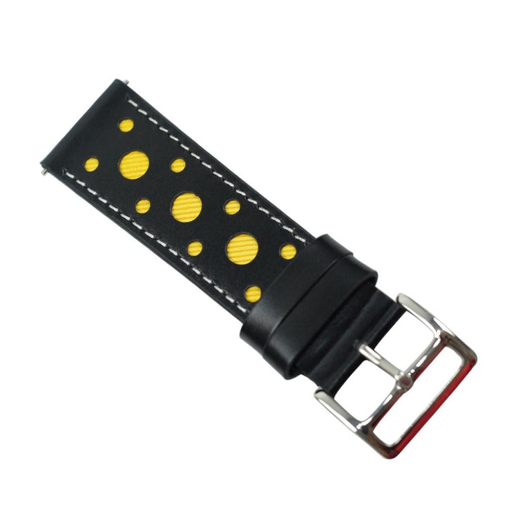 Huawei Watch GT 2e / Huawei Watch GT 2 46mm Kunstlæder Rem - Gul#serie_3