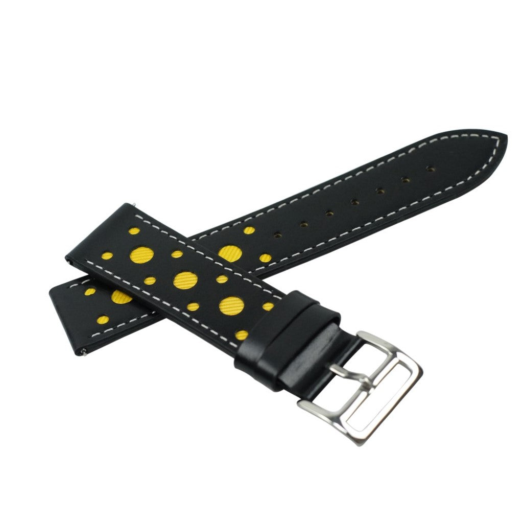 Huawei Watch GT 2e / Huawei Watch GT 2 46mm Kunstlæder Rem - Gul#serie_3