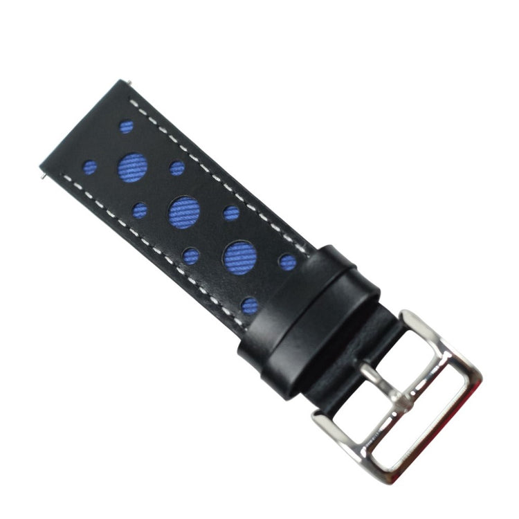 Huawei Watch GT 2e / Huawei Watch GT 2 46mm Kunstlæder Rem - Blå#serie_4