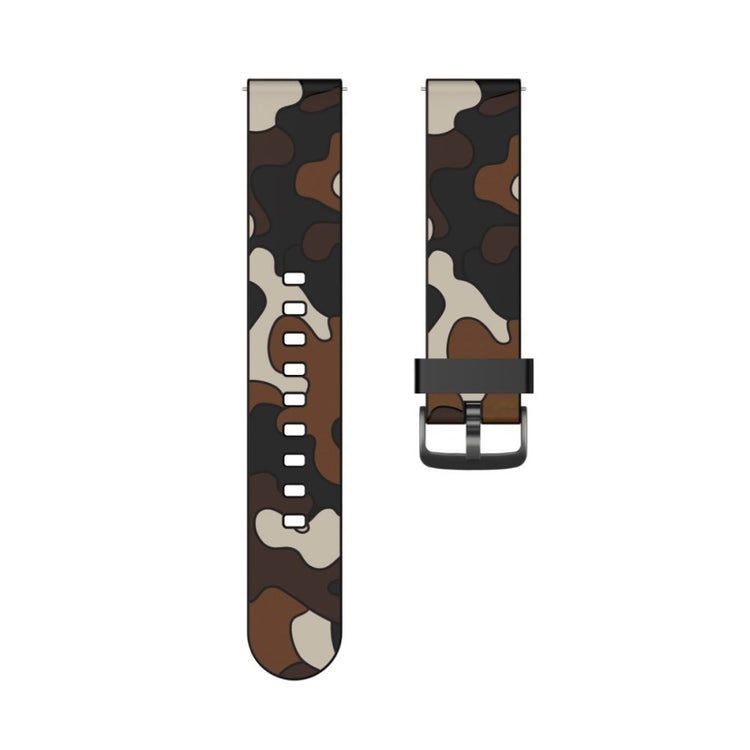 Huawei Watch GT 2e / Huawei Watch GT 2 46mm Silikone Rem - Brun#serie_3