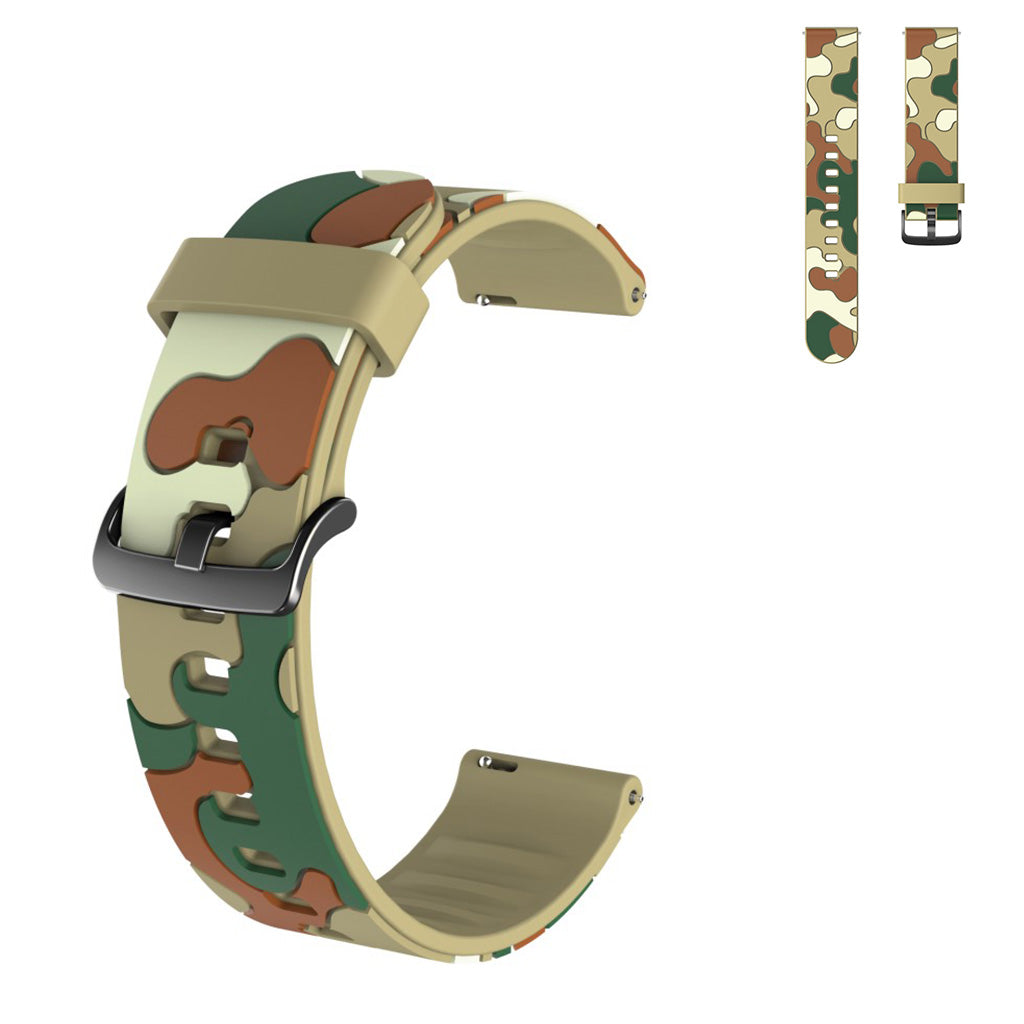 Huawei Watch GT 2e / Huawei Watch GT 2 46mm Silikone Rem - Brun#serie_6