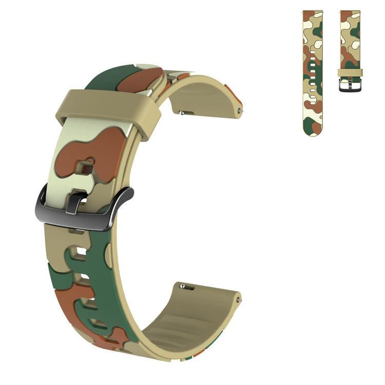 Huawei Watch GT 2e / Huawei Watch GT 2 46mm Silikone Rem - Brun#serie_6