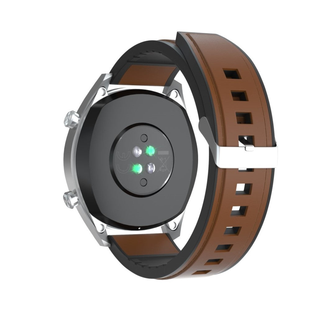 Mega pænt Huawei Watch GT 2 42mm Ægte læder Rem - Brun#serie_3