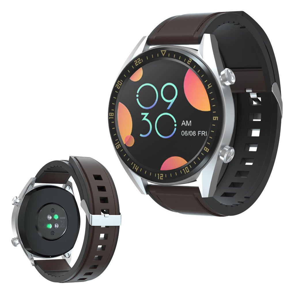 Mega pænt Huawei Watch GT 2 42mm Ægte læder Rem - Brun#serie_4