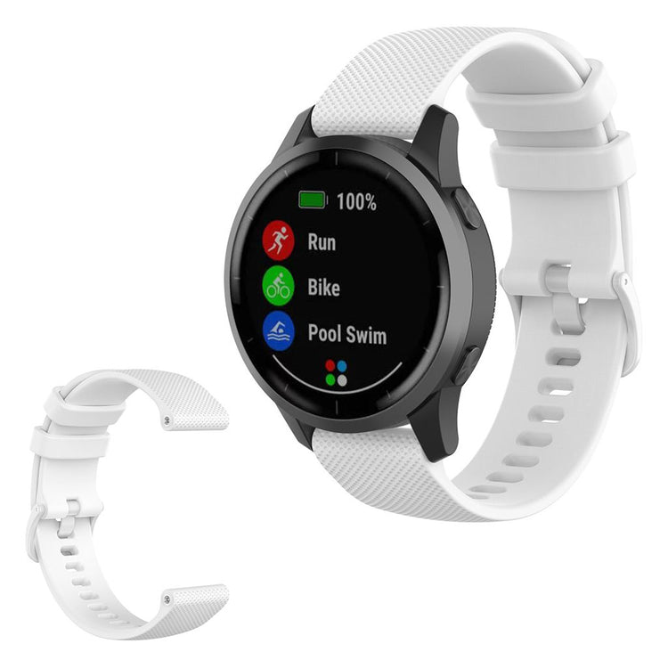 Vildt hårdfør Universal Silikone Rem - Hvid#serie_2