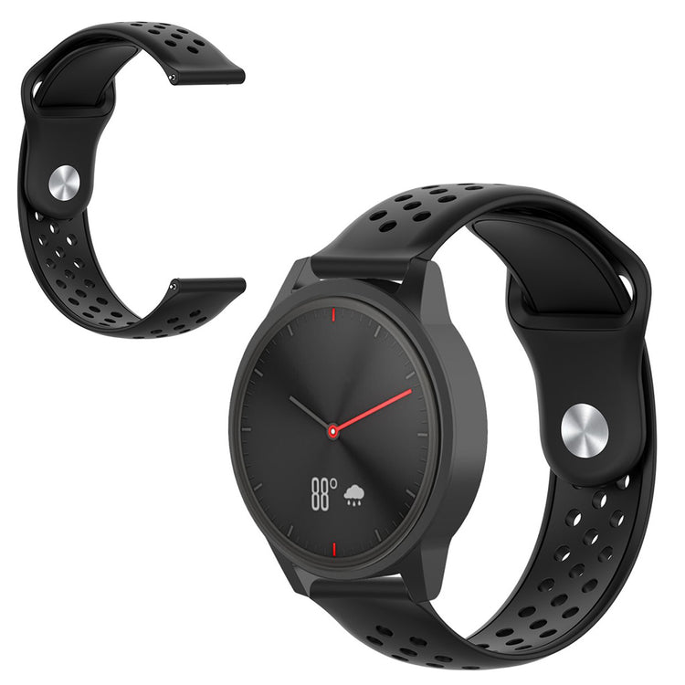 Rigtigt sejt Huawei Watch GT 2 42mm Silikone Rem - Sort#serie_1