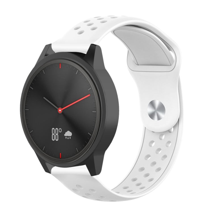 Rigtigt sejt Huawei Watch GT 2 42mm Silikone Rem - Hvid#serie_2