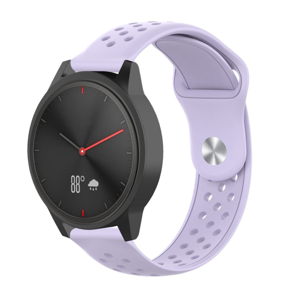 Rigtigt sejt Huawei Watch GT 2 42mm Silikone Rem - Lilla#serie_9
