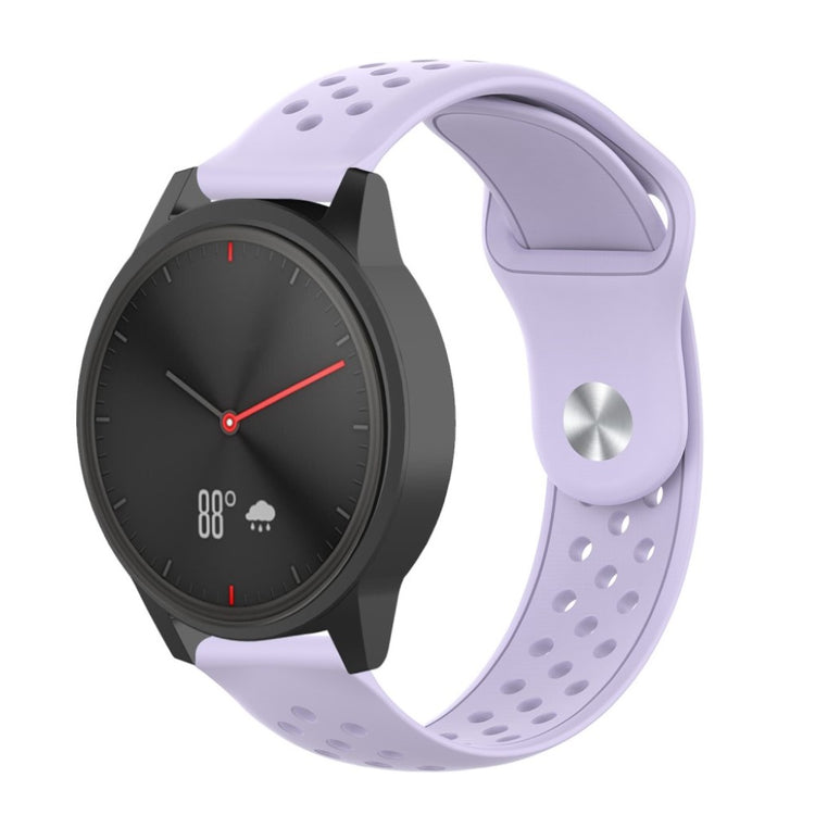 Rigtigt sejt Huawei Watch GT 2 42mm Silikone Rem - Lilla#serie_9