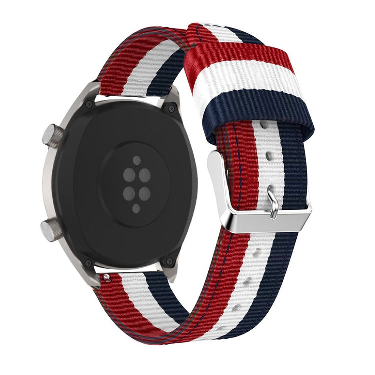 Helt vildt kønt Huawei Watch GT 2 46mm Nylon Rem - Flerfarvet#serie_1