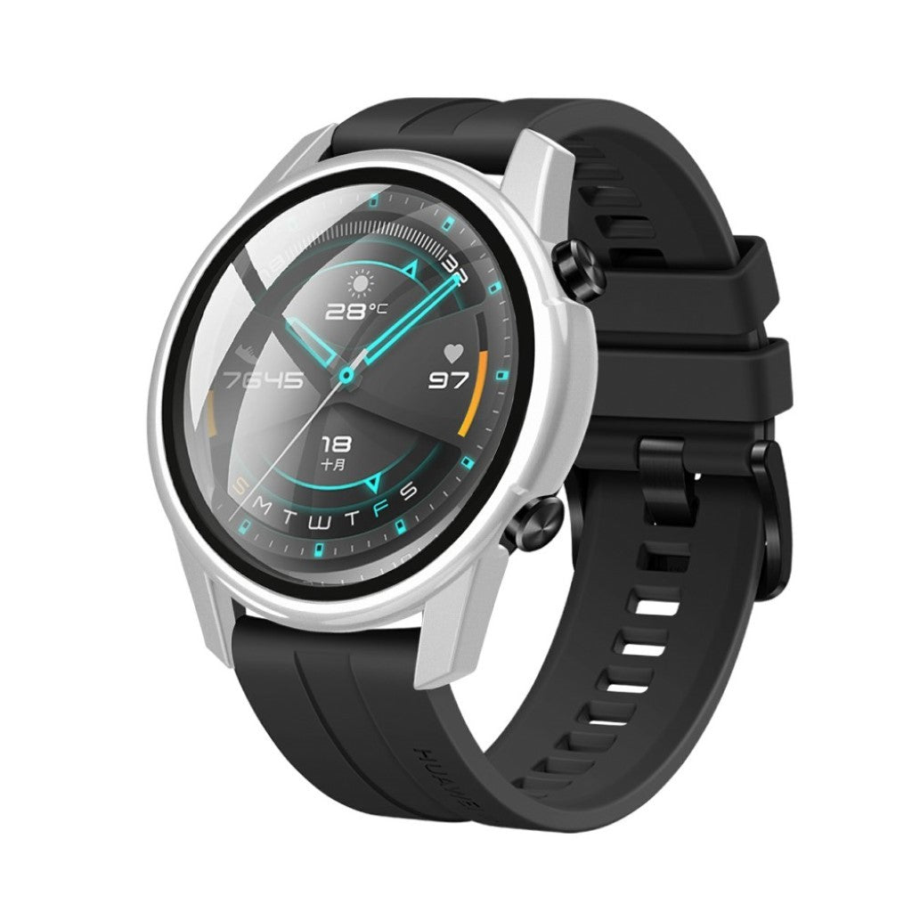 Super Fint Huawei Watch GT 2 46mm Plastik Cover - Sølv#serie_8