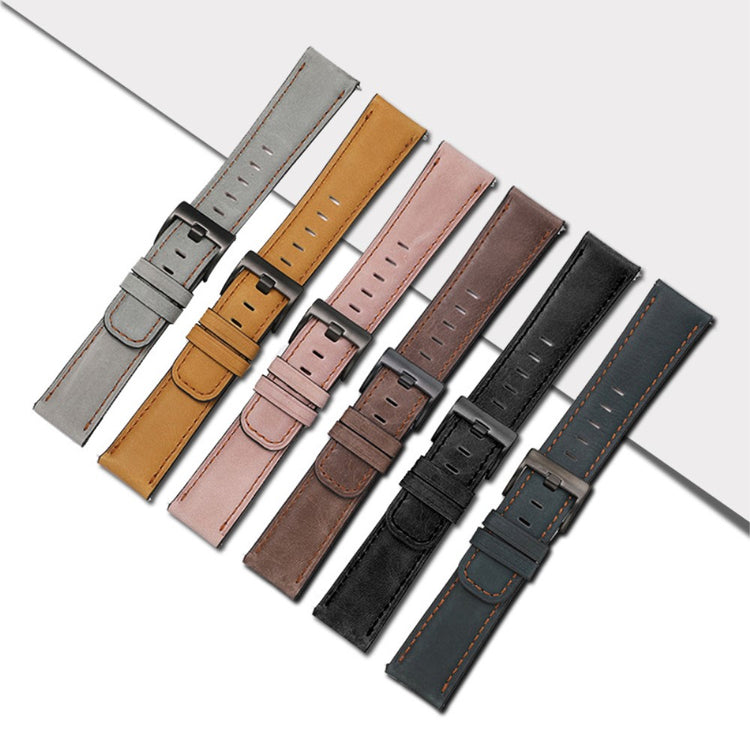 Mega fantastisk Universal Ægte læder Rem - Sort#serie_1