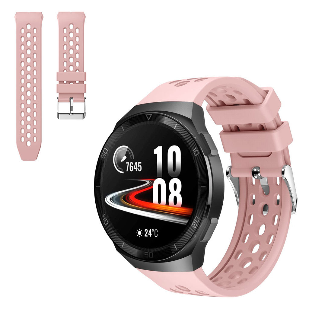 Mega komfortabel Huawei Watch GT 2e Silikone Rem - Pink#serie_5