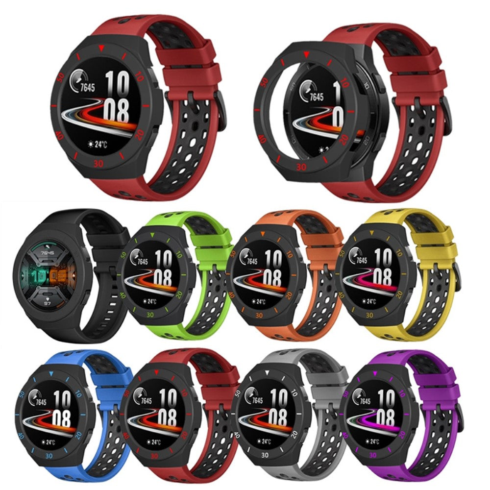 Huawei Watch GT 2e Plastik Bumper - Sort#serie_012