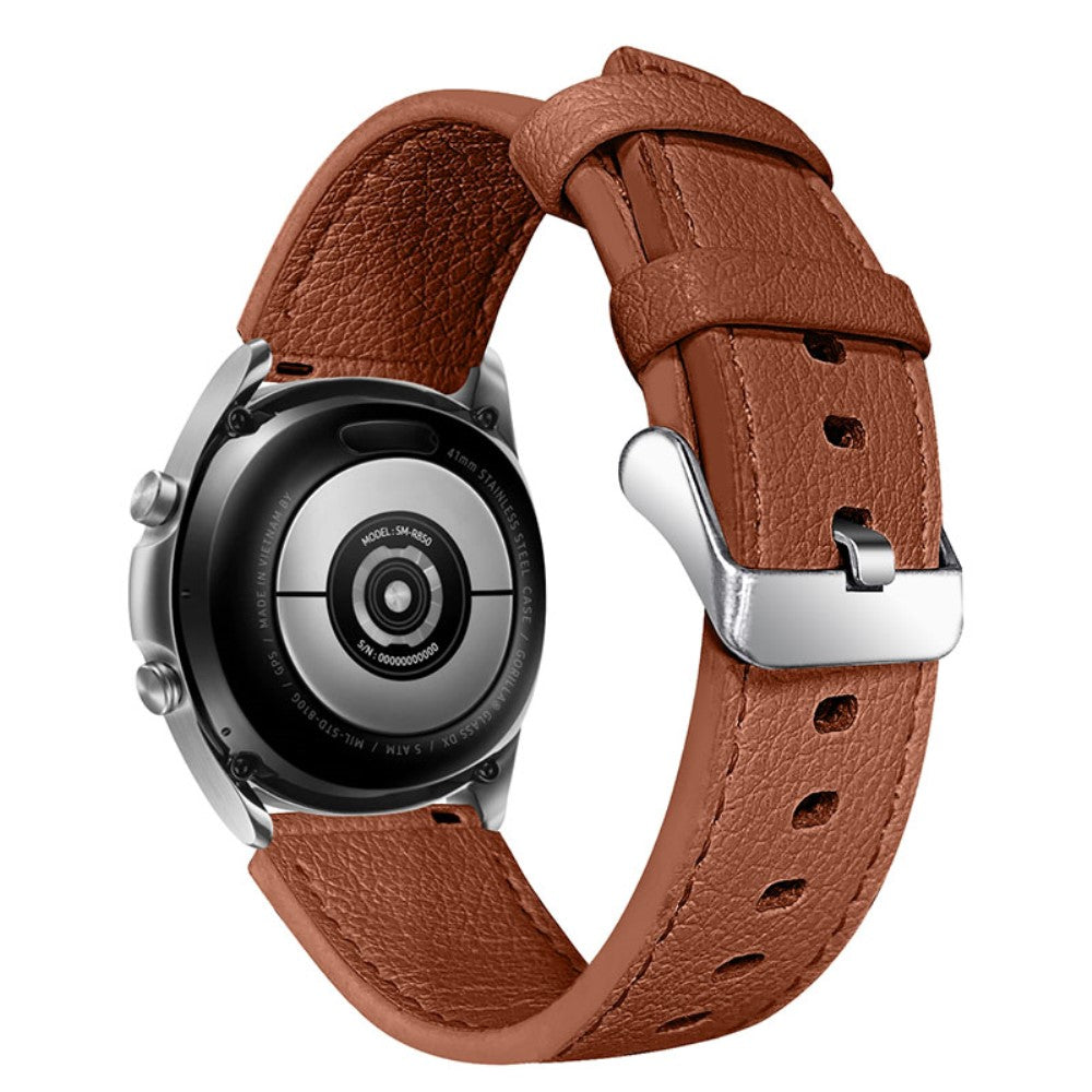 Huawei Watch GT 2e / Huawei Watch GT 2 46mm Γgte lΓ¦der Rem - Brun#serie_1