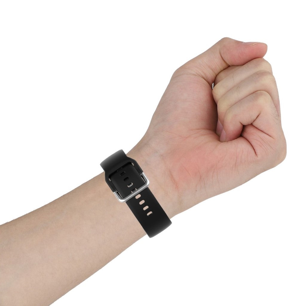 Mega holdbart Universal Silikone Rem - Størrelse: L - Sort#serie_1