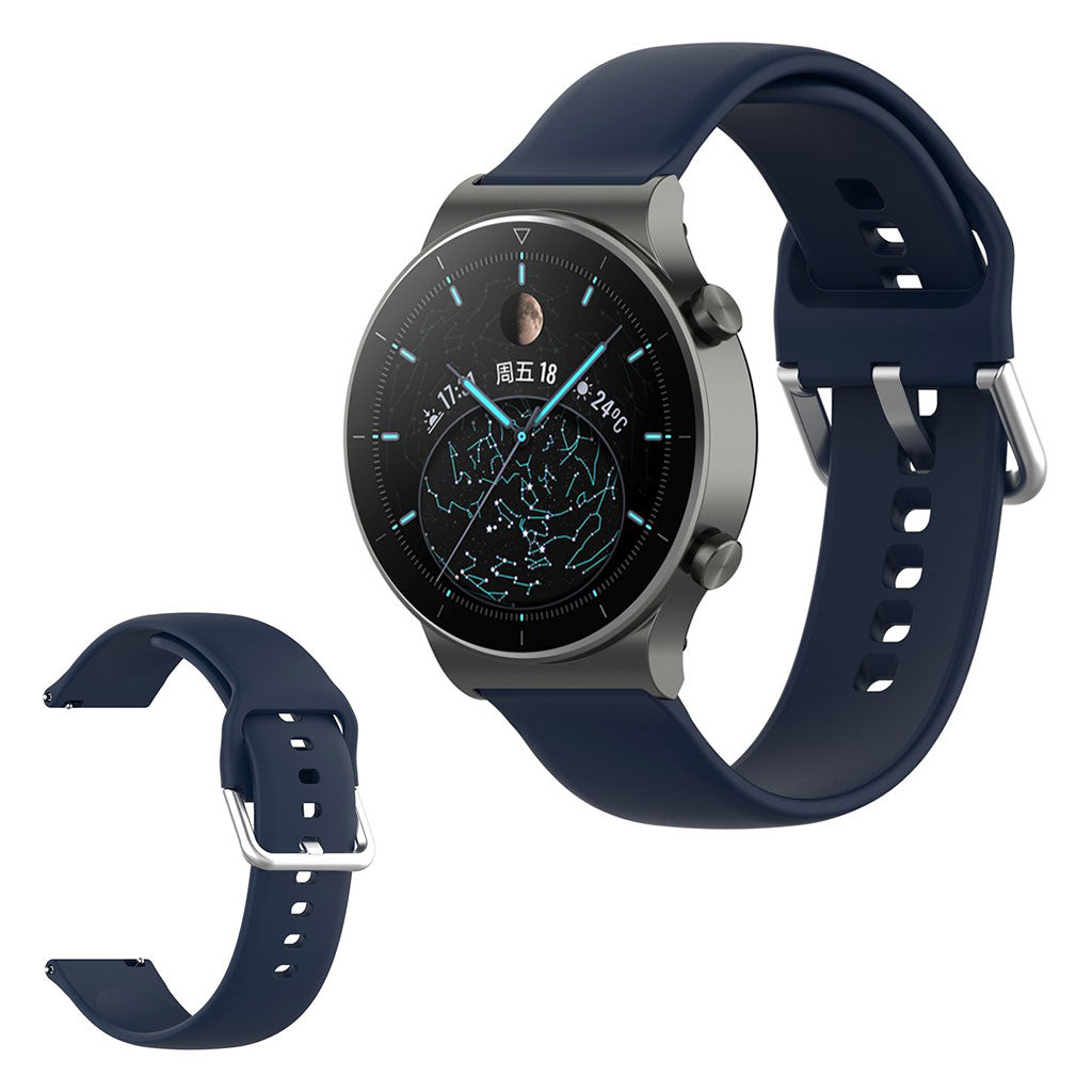 Mega holdbart Universal Silikone Rem - Størrelse: L - Blå#serie_12