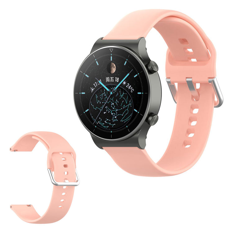 Mega holdbart Universal Silikone Rem - Størrelse: L - Pink#serie_5