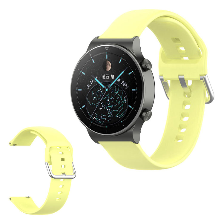 Mega holdbart Universal Silikone Rem - Størrelse: L - Gul#serie_8